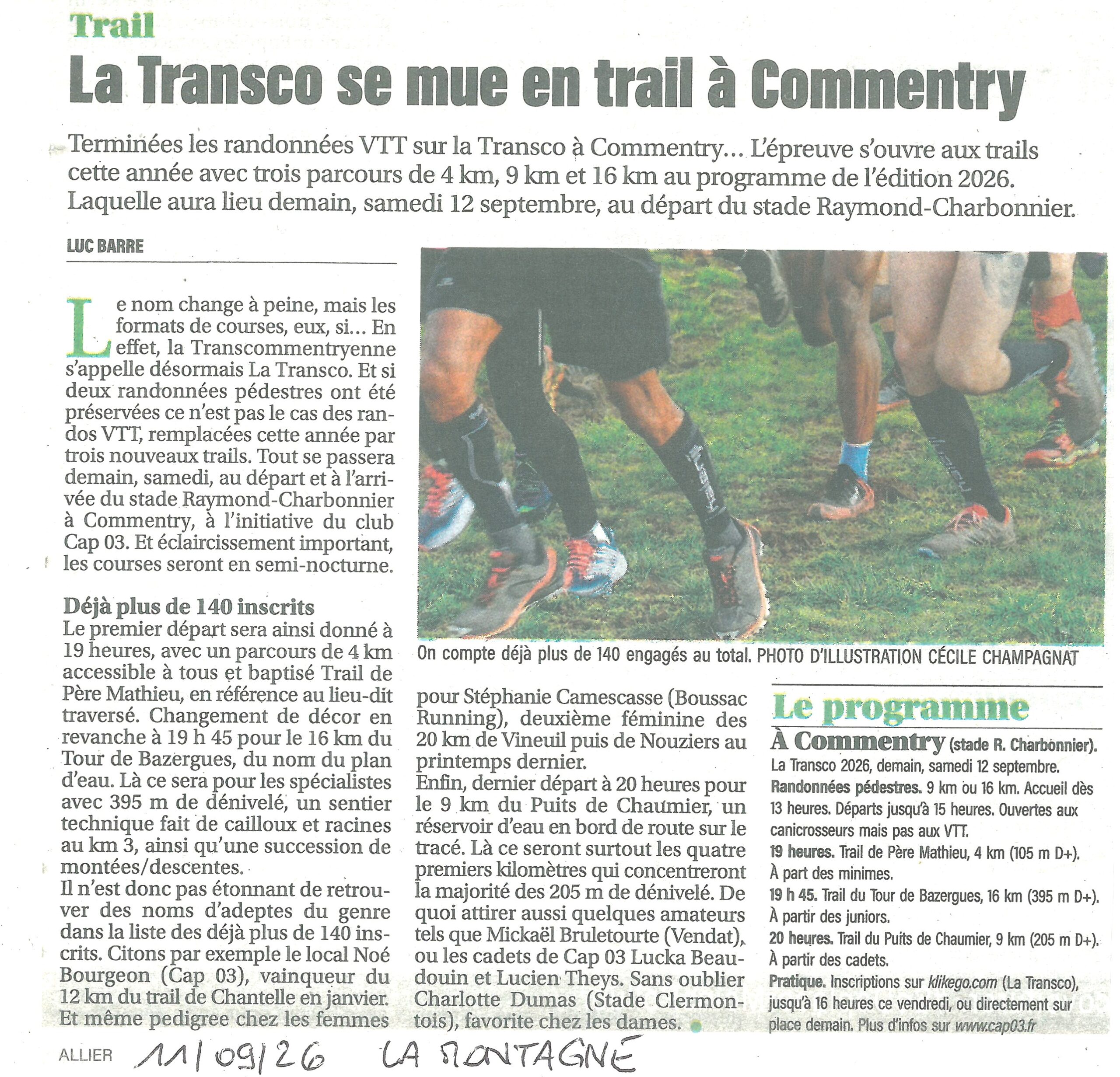 TRANSCO 2026 le trail en +